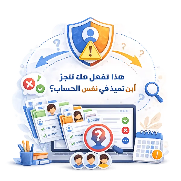 ماذا تفعل إذا ظهر لك ابن غير صحيح داخل الحساب