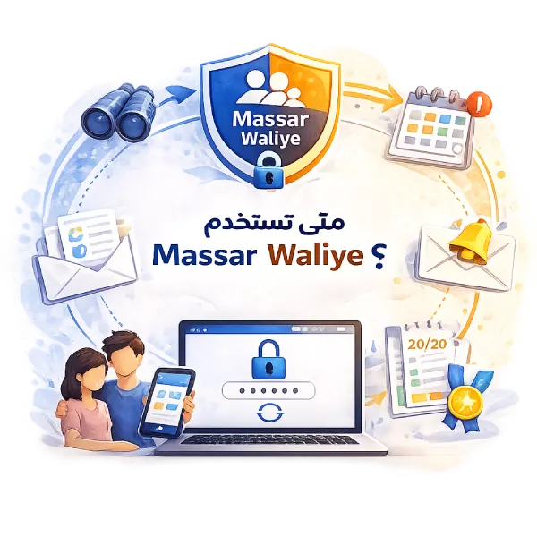 متى تستخدم Massar Waliye
